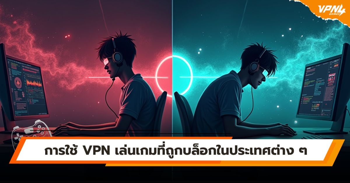 การใช้ VPN เล่นเกมที่ถูกบล็อกในประเทศต่าง ๆ