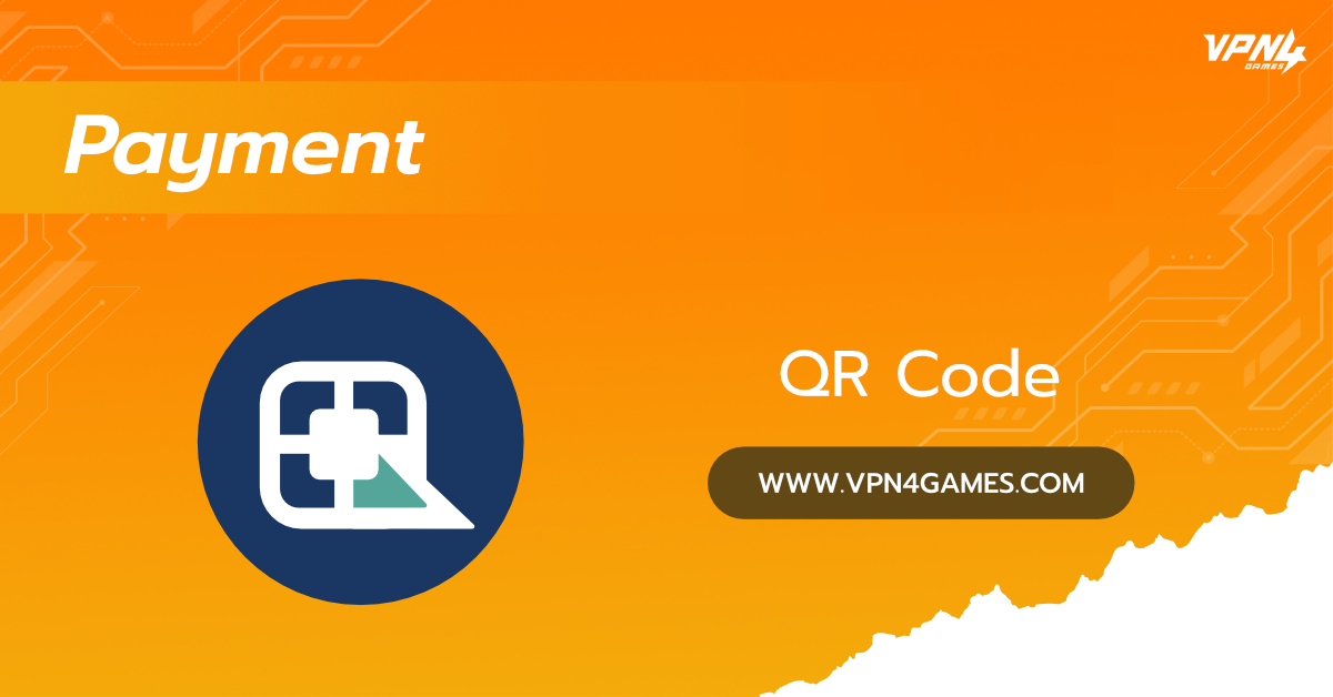 How to pay for VPN4Games services using a QR Code